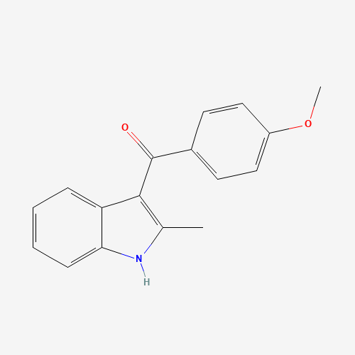26211-90-5 (4-METHOXY-PHENYL)-(2-METHYL-1H-INDOL-3-YL)-METHANONE chemical structure