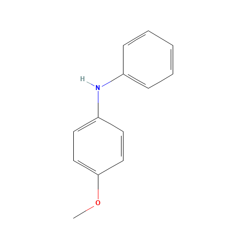 1208-86-2 4-METHOXYDIPHENYLAMINE chemical structure