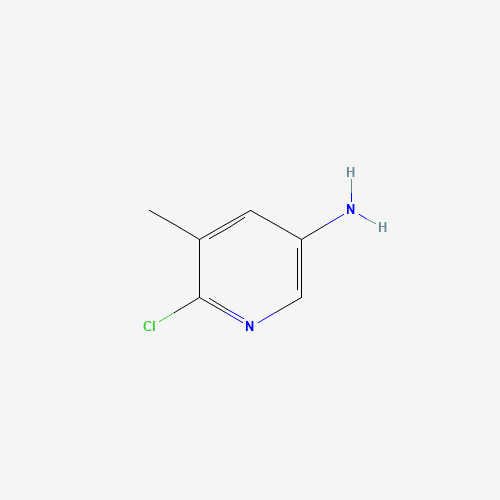38186-82-2 5-AMINO-2-CHLORO-3-PICOLINE chemical structure