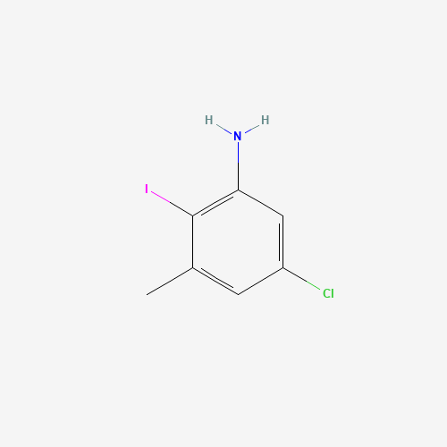 1150617-63-2 5-chloro-2-iodo-3-methylbenzenamine chemical structure
