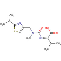 154212-61-0 (S)-2-(3-((2-Isopropylthiazol-4-yl)methyl)-3-methylureido)-3-methylbutanoic acid chemical structure