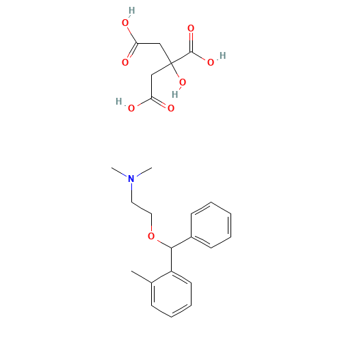 4596-23-0 Orphenadrine citrate chemical structure