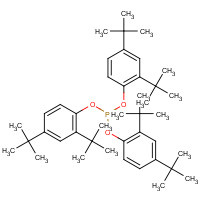 31570-04-4 Tris(2,4-ditert-butylphenyl) phosphite chemical structure