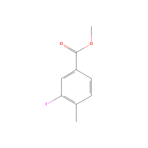 90347-66-3 METHYL 3-IODO-4-METHYLBENZOATE chemical structure