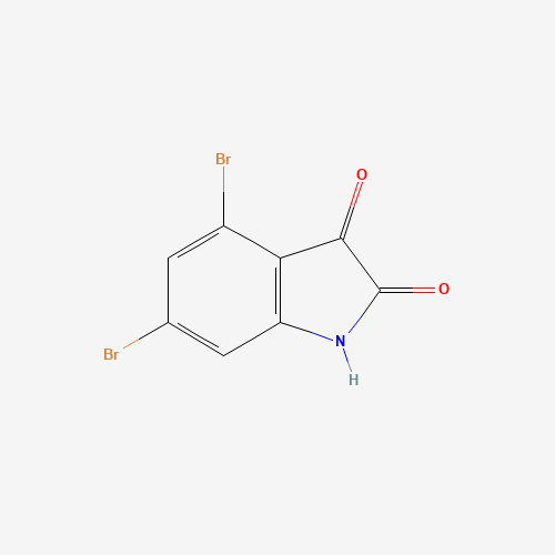 187326-67-6 4,6-DIBROMO ISATIN chemical structure
