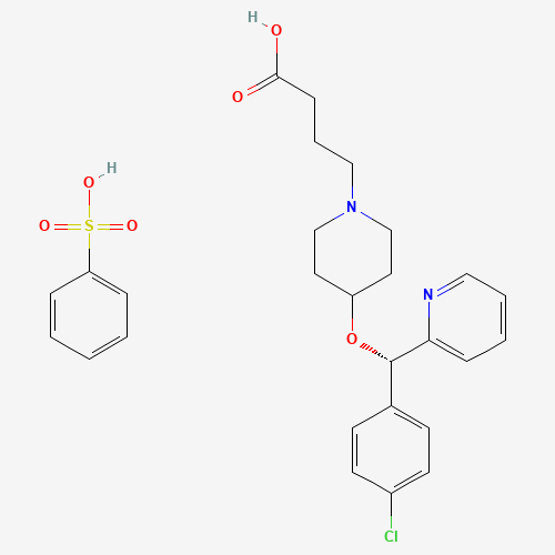 190786-44-8 BEPOTASTINE BESILATE chemical structure