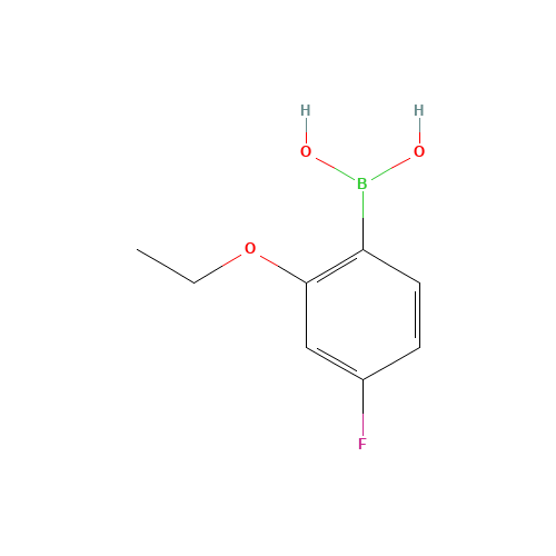 480438-58-2 2-ETHOXY-4-FLUOROPHENYLBORONIC ACID chemical structure
