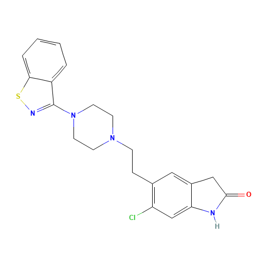 146939-27-7 Ziprasidone chemical structure