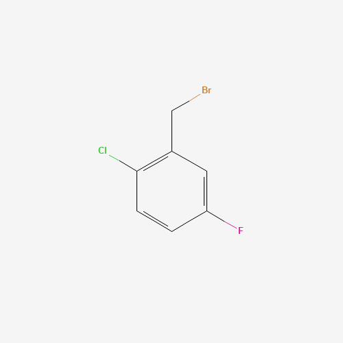 81778-09-8 2-Chloro-5-fluorobenzyl bromide chemical structure