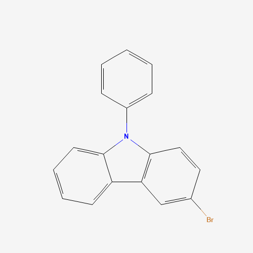 1153-85-1 3-Bromo-9-phenylcarbazole chemical structure
