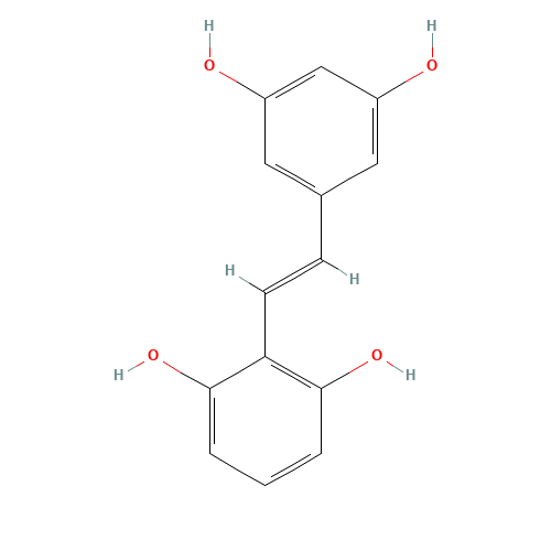 86361-55-9 2-[(1E)-2-(3,5-Dihydroxyphenyl)ethenyl]-1,3-benzenediol chemical structure
