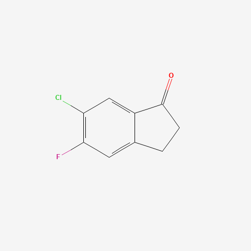 881189-75-9 6-chloro-5-fluoro-2,3-dihydro-1H-inden-1-one chemical structure