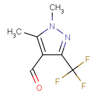 1082065-80-2 4-Formyl-1,5-dimethyl-3-(trifluoromethyl)-1H-pyrazole chemical structure