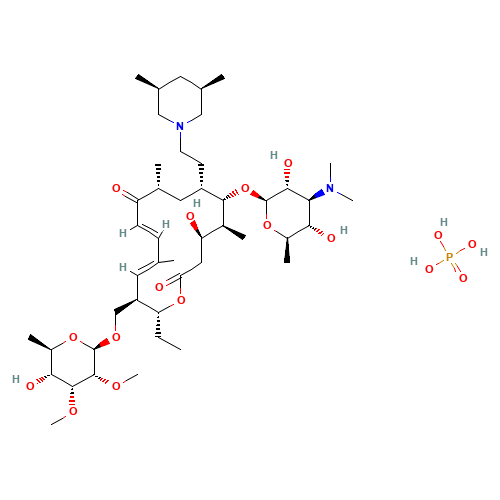 137330-13-3 Tilmicosin phosphate chemical structure