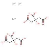 7693-13-2 Calcium citrate chemical structure