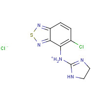64461-82-1 Tizanidine hydrochloride chemical structure