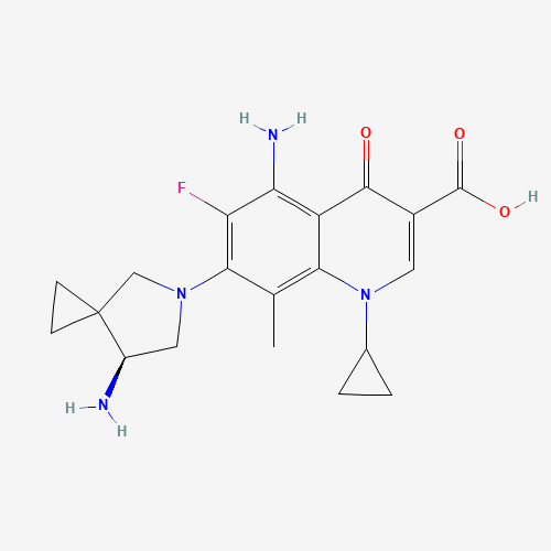167887-97-0 Olamufloxacin chemical structure