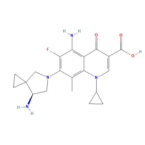 167887-97-0 Olamufloxacin chemical structure