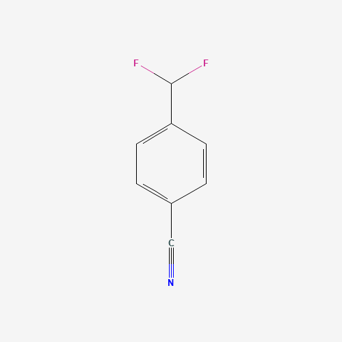55805-10-2 4-(DIFLUOROMETHOXY)BENZONITRILE chemical structure