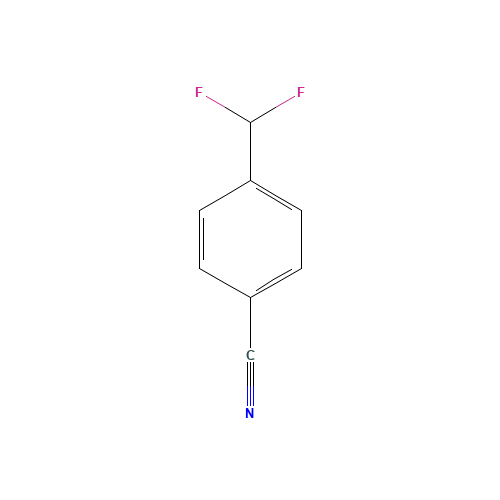 55805-10-2 4-(DIFLUOROMETHOXY)BENZONITRILE chemical structure