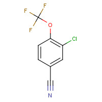 129604-26-8 3-Chloro-4-(trifluoromethoxy)benzonitrile chemical structure