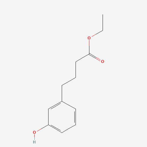 160721-25-5 ethyl 4-(3-hydroxyphenyl)butanoate chemical structure