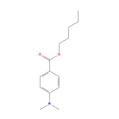 14779-78-3 Pentyl 4-(dimethylamino)benzoate chemical structure