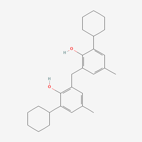 4066-02-8 2,2'-Methylenebis(6-cyclohexyl-4-methyl)phenol chemical structure