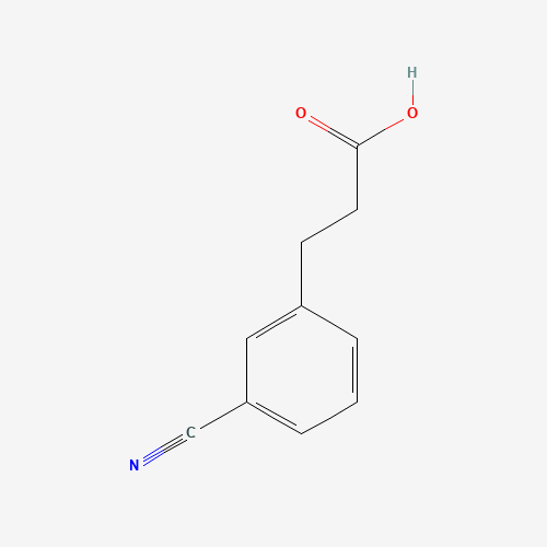 42287-97-8 3-CYANO-BENZENEPROPANOIC ACID chemical structure