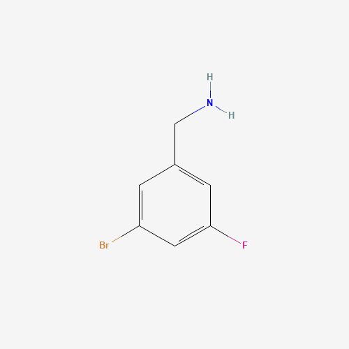 1094555-68-6 (3-bromo-5-fluorophenyl)methanamine chemical structure