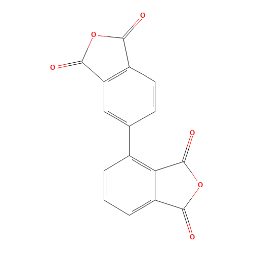 36978-41-3 2,3,3',4'-BIPHENYL TETRACARBOXYLIC DIANHYDRIDE chemical structure