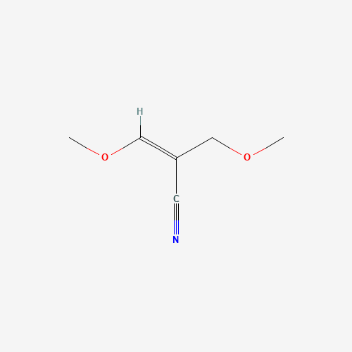1608-82-8 2-METHOXYMETHYL-3-METHOXYPROPENENITRILE,MIXTURE OF CIS AND TRANS chemical structure