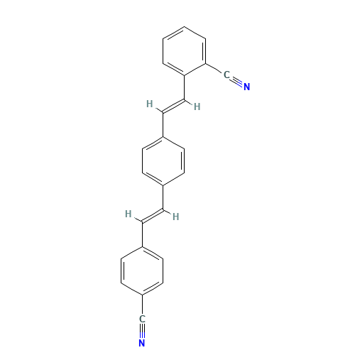 13001-38-2 1-(2-Cyanostyryl)-4-(4-cyanostyryl)benzene chemical structure