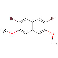 105404-89-5 2,7-DIBROMO-3,6-DIMETHOXYNAPHTHALENE chemical structure