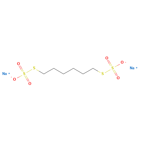 5719-73-3 Sodium hexamethylene-1,6-bisthiosulfate dihydrate chemical structure