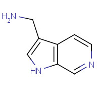 25957-71-5 (1H-pyrrolo[2,3-c]pyridin-3-yl)methanamine chemical structure