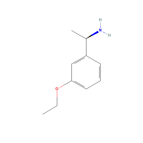 263893-81-8 Benzenemethanamine,3-ethoxy-alpha-methyl-,(alphaR)-(9CI) chemical structure