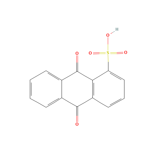 82-49-5 1-Anthraquinonesulfonic acid chemical structure