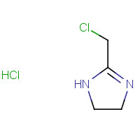 13338-49-3 2-(Chloromethyl)-4,5-dihydro-1H-imidazole hydrochloride chemical structure