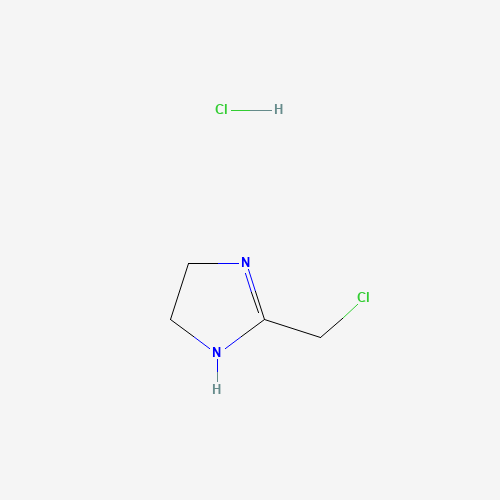 13338-49-3 2-(Chloromethyl)-4,5-dihydro-1H-imidazole hydrochloride chemical structure