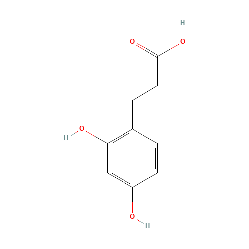 5631-68-5 3-(2,4-DIHYDROXYPHENYL)PROPIONIC ACID chemical structure