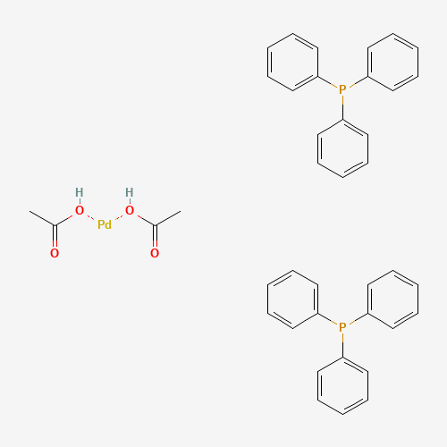 14588-08-0 Bis(triphenylphosphinepalladium) acetate chemical structure
