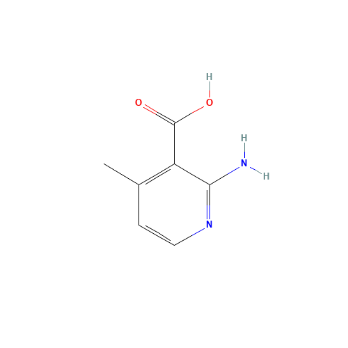 38076-82-3 2-AMINO-4-METHYLNICOTINIC ACID, chemical structure