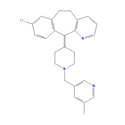 158876-82-5 Rupatadine fumarate chemical structure