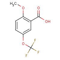 191604-88-3 2-METHOXY-5-(TRIFLUOROMETHOXY)BENZOIC ACID chemical structure