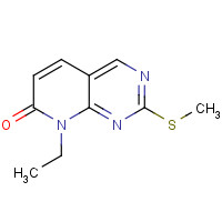 211244-82-5 8-ethyl-2-(methylthio)pyrido[2,3-d]pyrimidin-7(8H)-one chemical structure