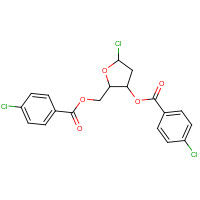21740-23-8 1-Chloro-3,5-di-(4-chlorobenzoyl)-2-deoxy-D-ribose chemical structure