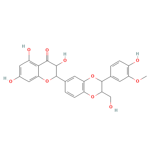 65666-07-1 Silymarin chemical structure