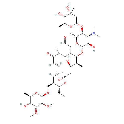 1401-69-0 TYLOSIN chemical structure
