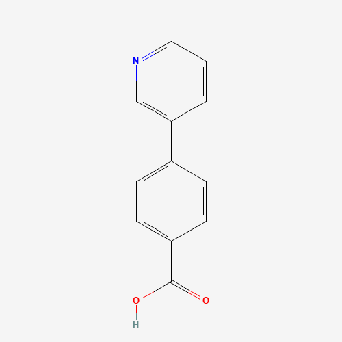 4385-75-5 4-(3'-Pyridyl)benzoic acid chemical structure